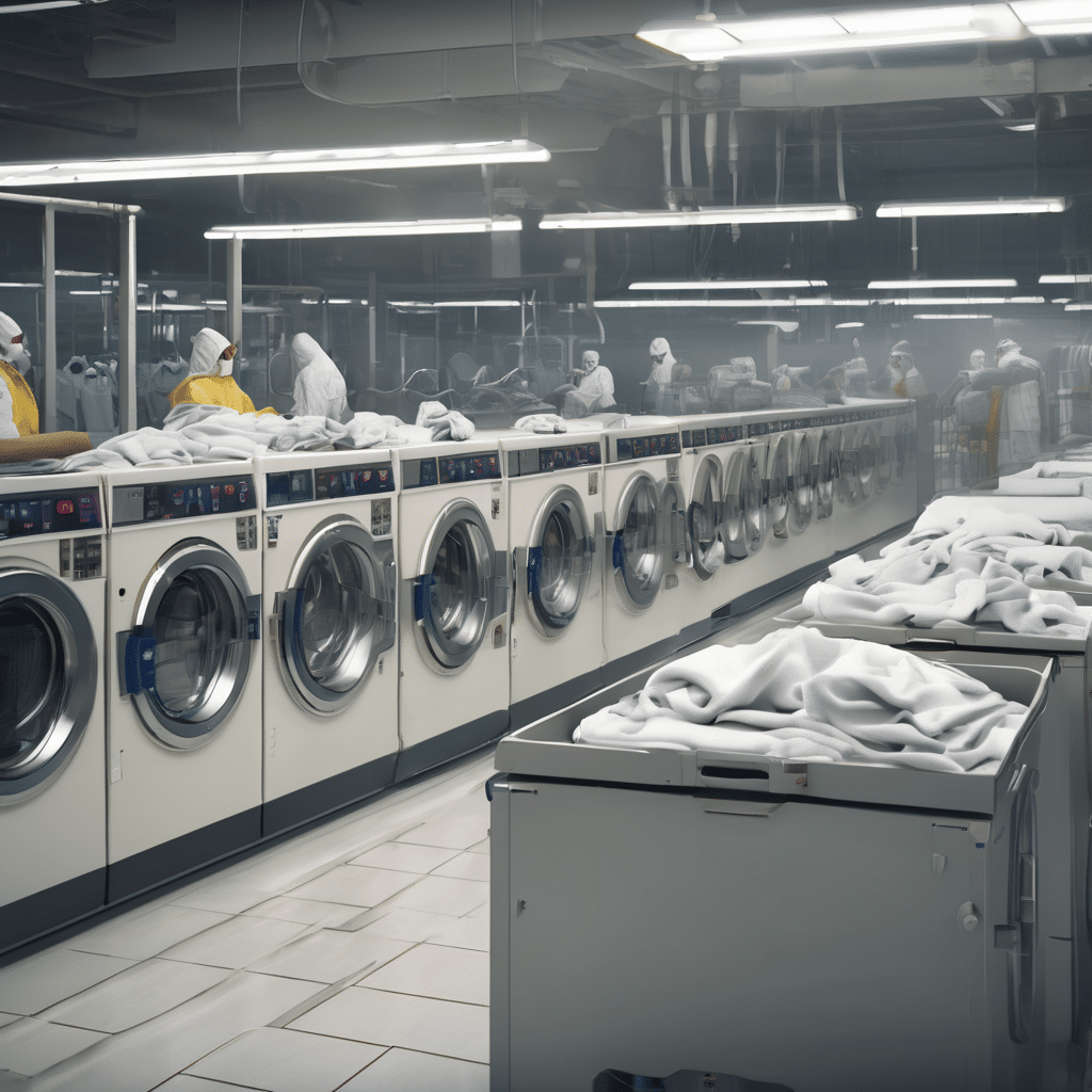 Cómo se desinfecta la ropa en lavanderías profesionales