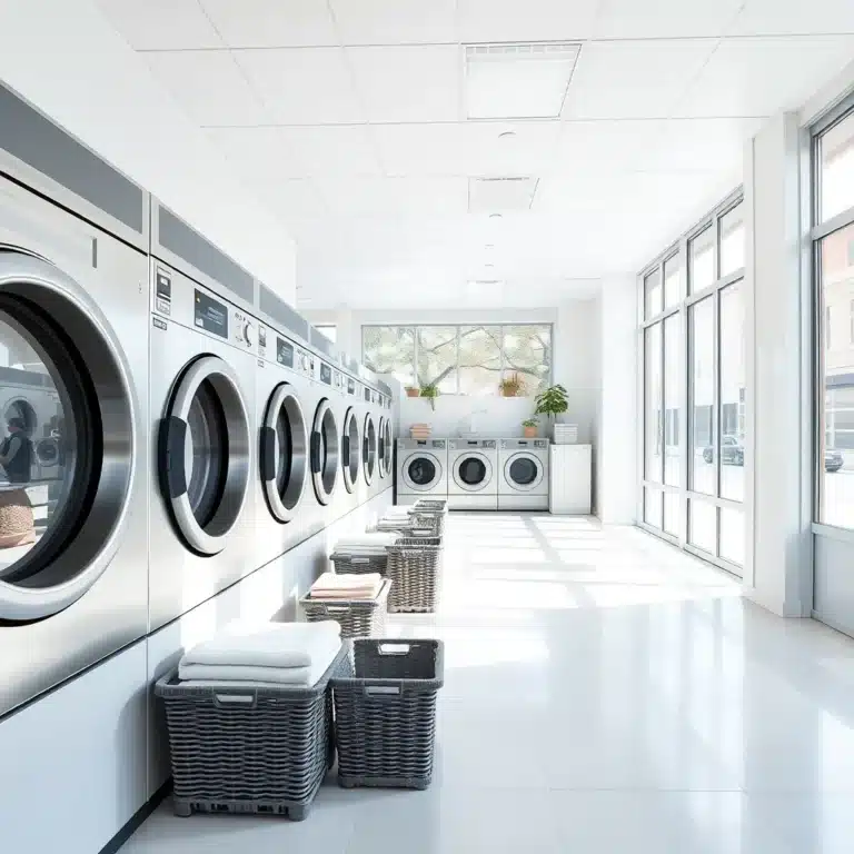 Autocolada Lavandería Autoservicio & Gestionada