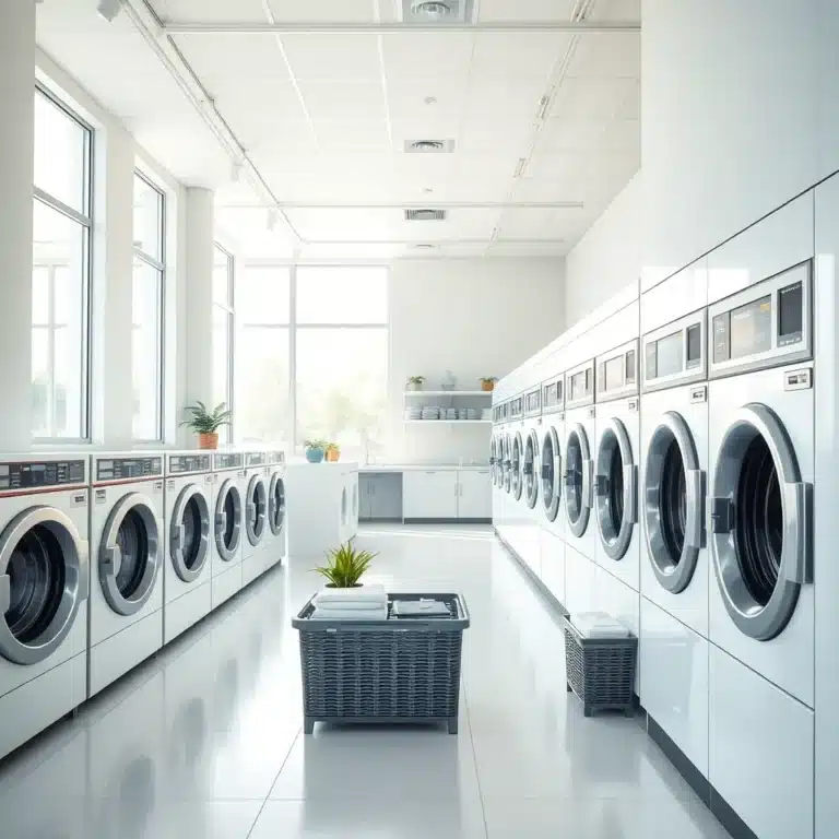 Lavandería Autoservicio Universal White Pino Montano